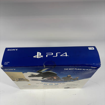 New Sony PlayStation 4 1TB LIMITED EDITION Gold Console Gaming System CUH-2015B