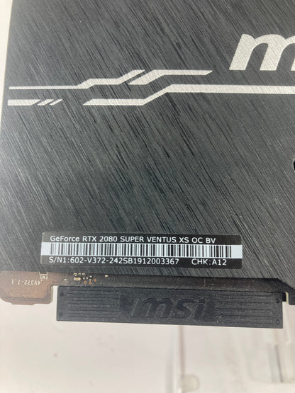 MSI GeForce RTX 2080 Super 8GB GDDR6 XS OC BV