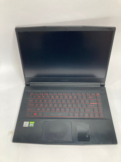 MSI Thin GF65 10UE-213 i5-10500H 2.5GHz 8GB 512GB GeForce RTX 3060 No AC Adapter