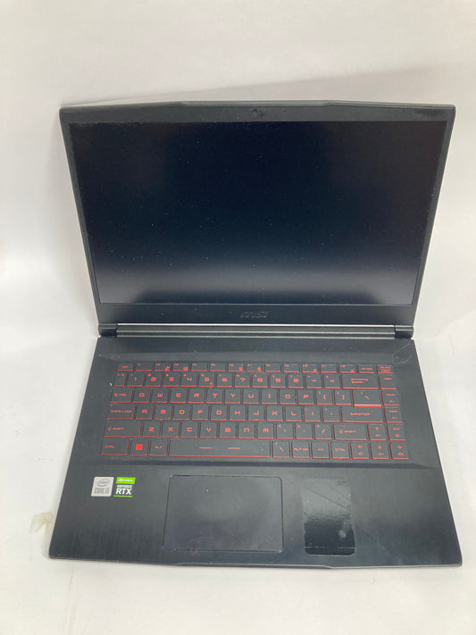 MSI Thin GF65 10UE-213 i5-10500H 2.5GHz 8GB 512GB GeForce RTX 3060 No AC Adapter