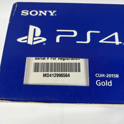 New Sony PlayStation 4 1TB LIMITED EDITION Gold Console Gaming System CUH-2015B