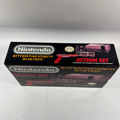 Nintendo Entertainment System NES-001 Gray Action Set CIB