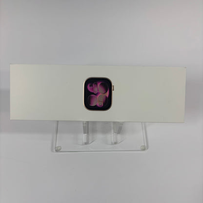 Unlocked Apple Watch Series 11 46MM Gold Aluminum Purple Fog Sport Loop