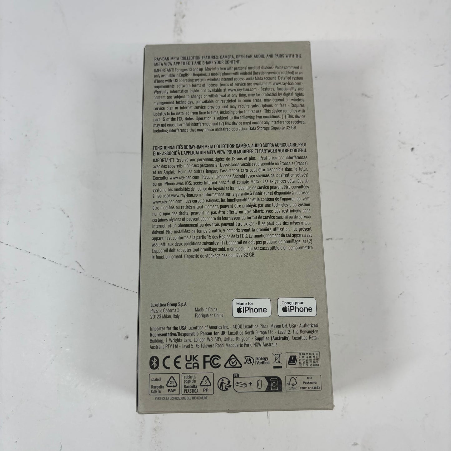 Ray-Ban Headliner Shiny Black Polarized RW4009 AI Smart Glasses