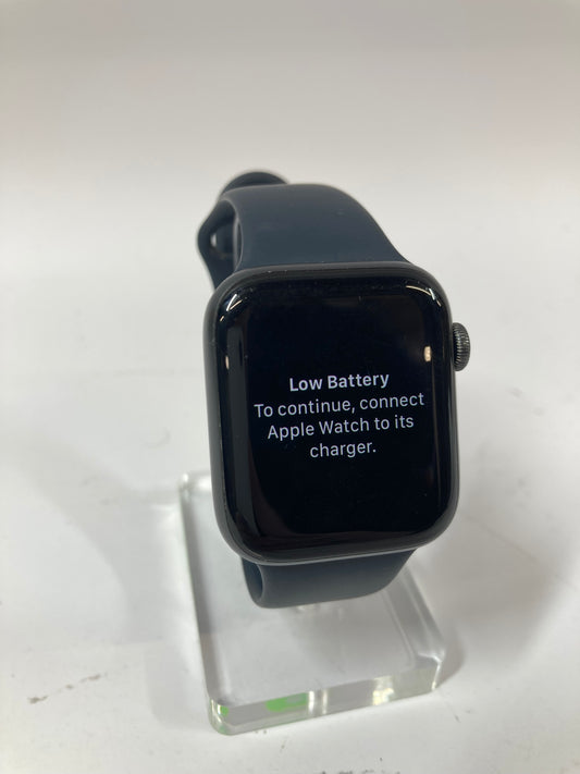 GPS Only Apple Watch Series 6 44MM Black Aluminum Black Sport Band M00H3LL/A