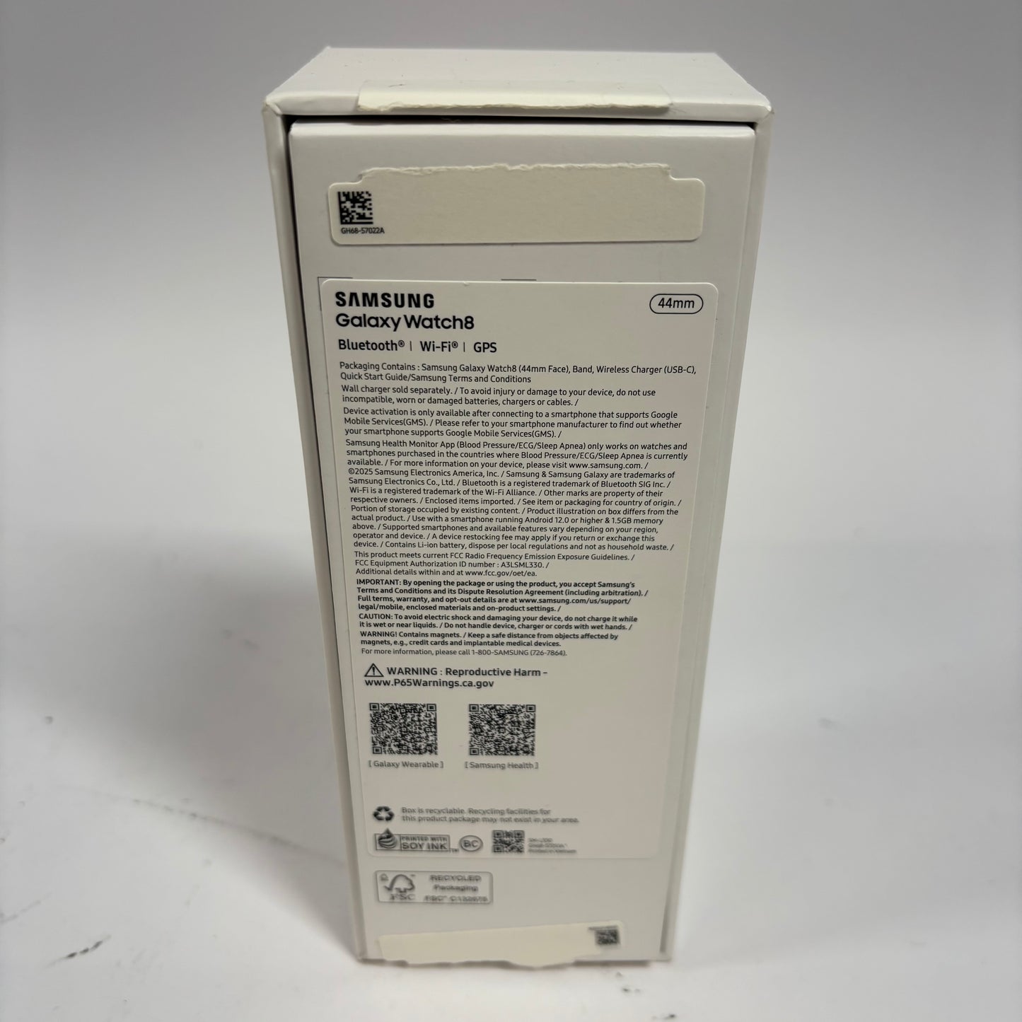 WiFi Only Samsung Galaxy Watch8 Armor Aluminum SM-L390NDADXAA