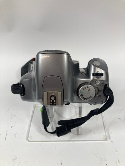 Canon EOS Rebel XSi 12.2MP Digital SLR DSLR Camera With 2 Canon 50mm Lenses