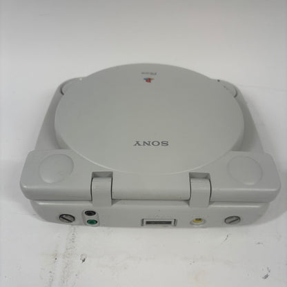 Sony PS One PS1 Mini White Console Gaming System SCPH-1001 With Screen