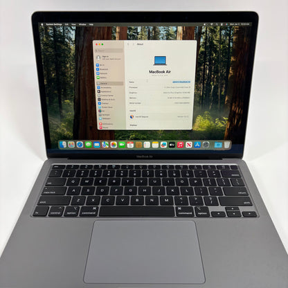 2020 Apple MacBook Air 13.3" i3 1.1GHz 8GB RAM 128GB SSD Space Gray A2179
