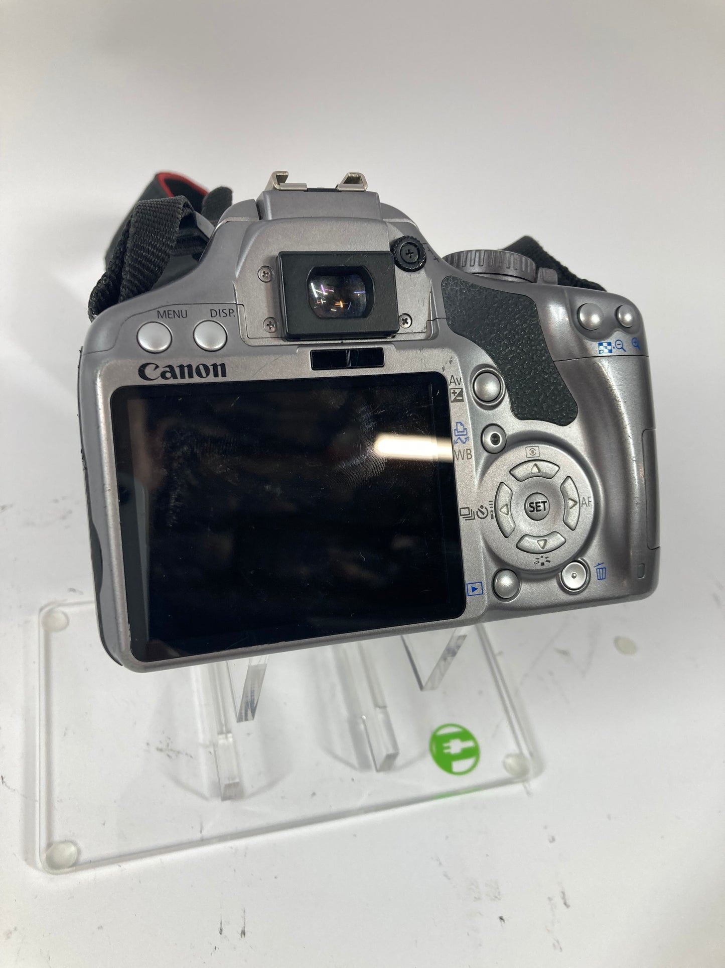 Canon EOS Rebel XSi 12.2MP Digital SLR DSLR Camera With 2 Canon 50mm Lenses