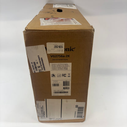 New ViewSonic 27" VG2756A-2K QHD SuperClear IPS 60Hz LED Monitor