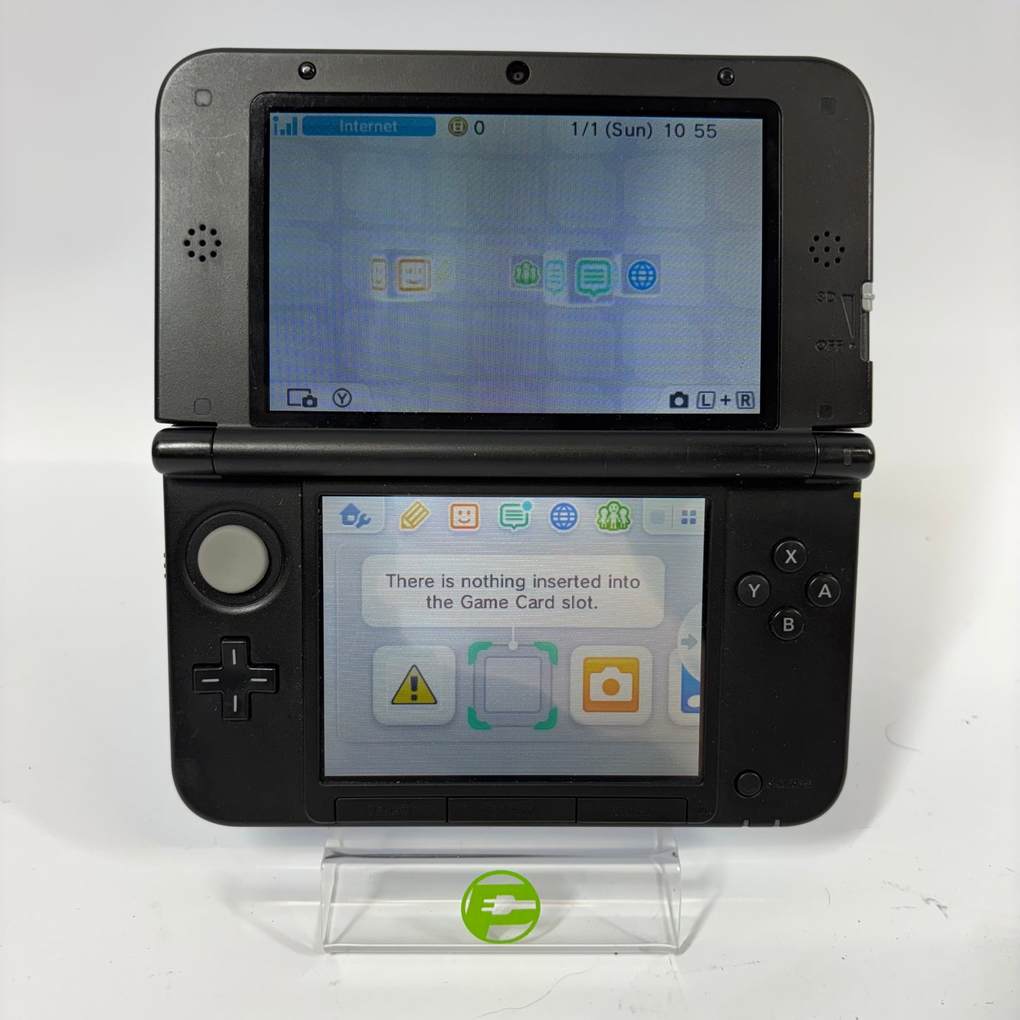 Nintendo 3DS XL Handheld Game Console Only SPR-001 Blue/Black