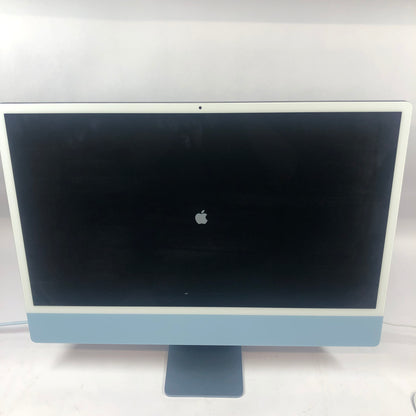 2021 Apple iMac 24" M1 8GB RAM 256GB SSD Blue + Magic Keyboard + Magic Mouse
