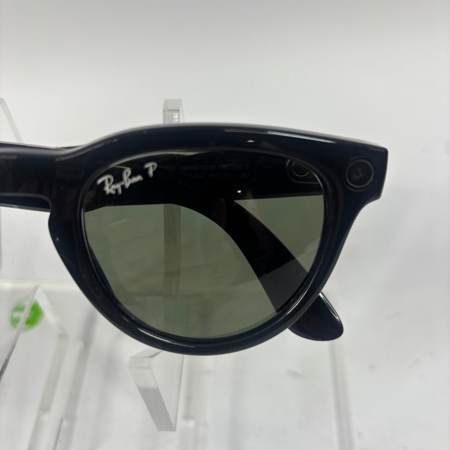 Ray-Ban Headliner Shiny Black Polarized RW4009 AI Smart Glasses
