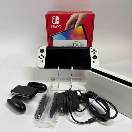 Nintendo Switch OLED Video Game Console HEG-001 Black Bundle