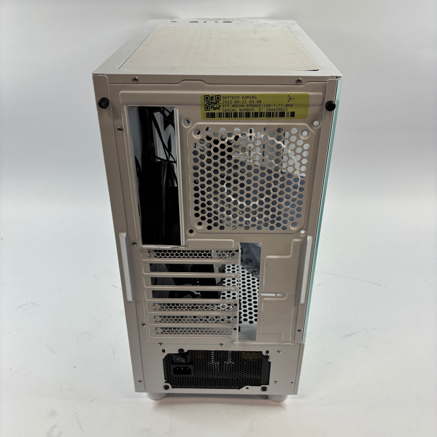 Skytech Gaming Archangel Custom Mid Tower PC Case ARCH4-0828W-AM