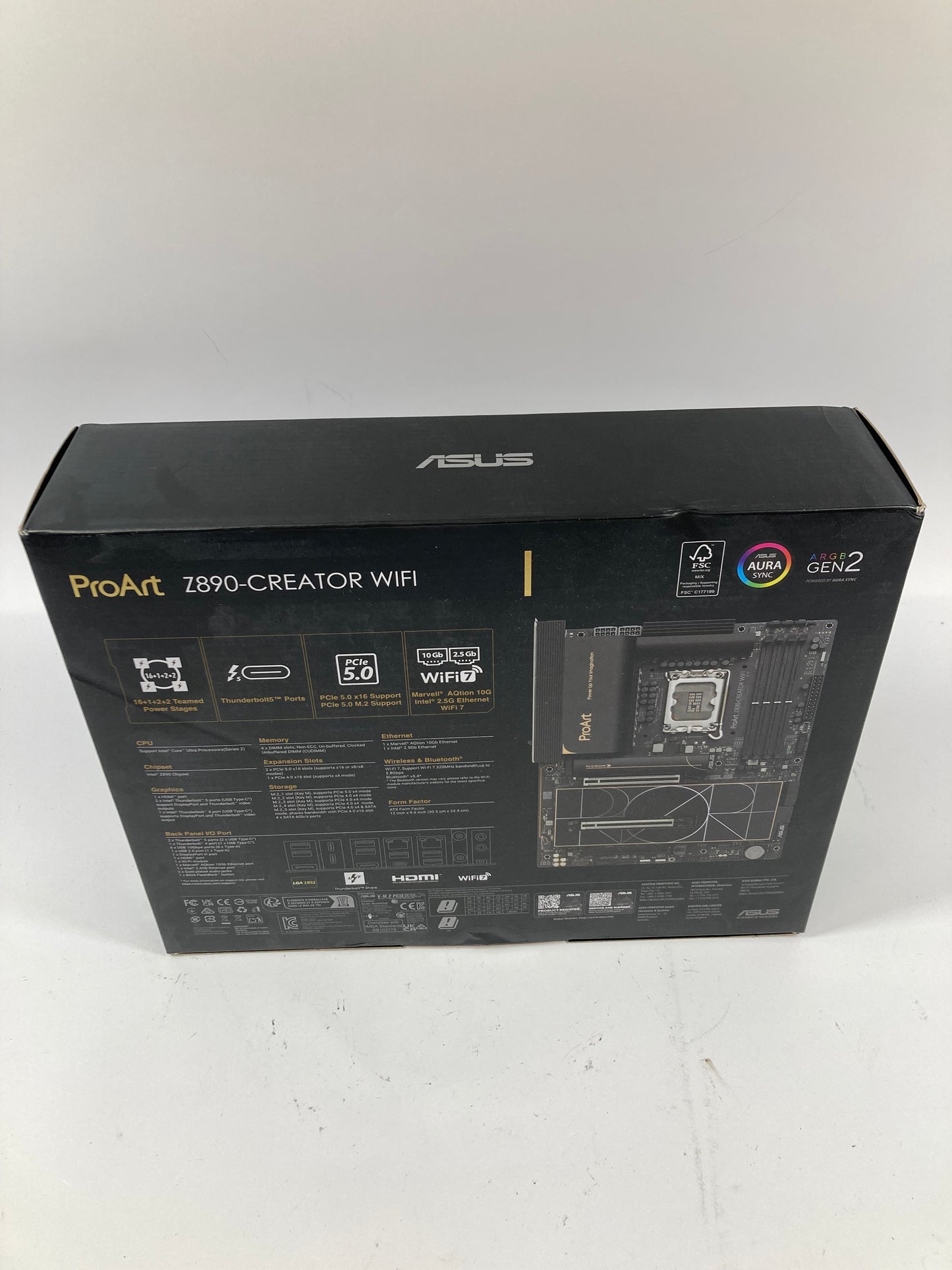 New Asus ProArt Z890-Creator WiFi LGA 1851 ATX