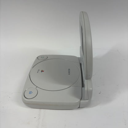 Sony PS One PS1 Mini White Console Gaming System SCPH-1001 With Screen