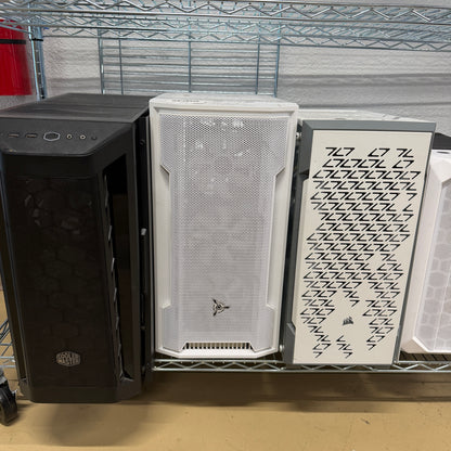Skytech, Cyber Power, Cooler Master, Lian Li, Corsair PC Cases all Sizes