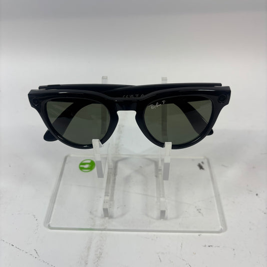 Ray-Ban Headliner Shiny Black Polarized RW4009 AI Smart Glasses