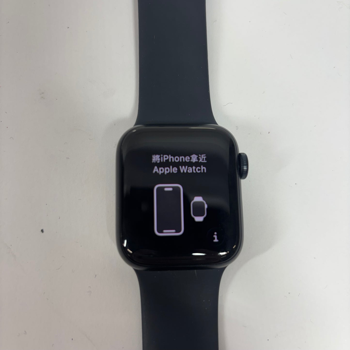 GPS Only Apple Watch SE 3 40MM Midnight Aluminum Midnight Sport Band MEH94LW/A