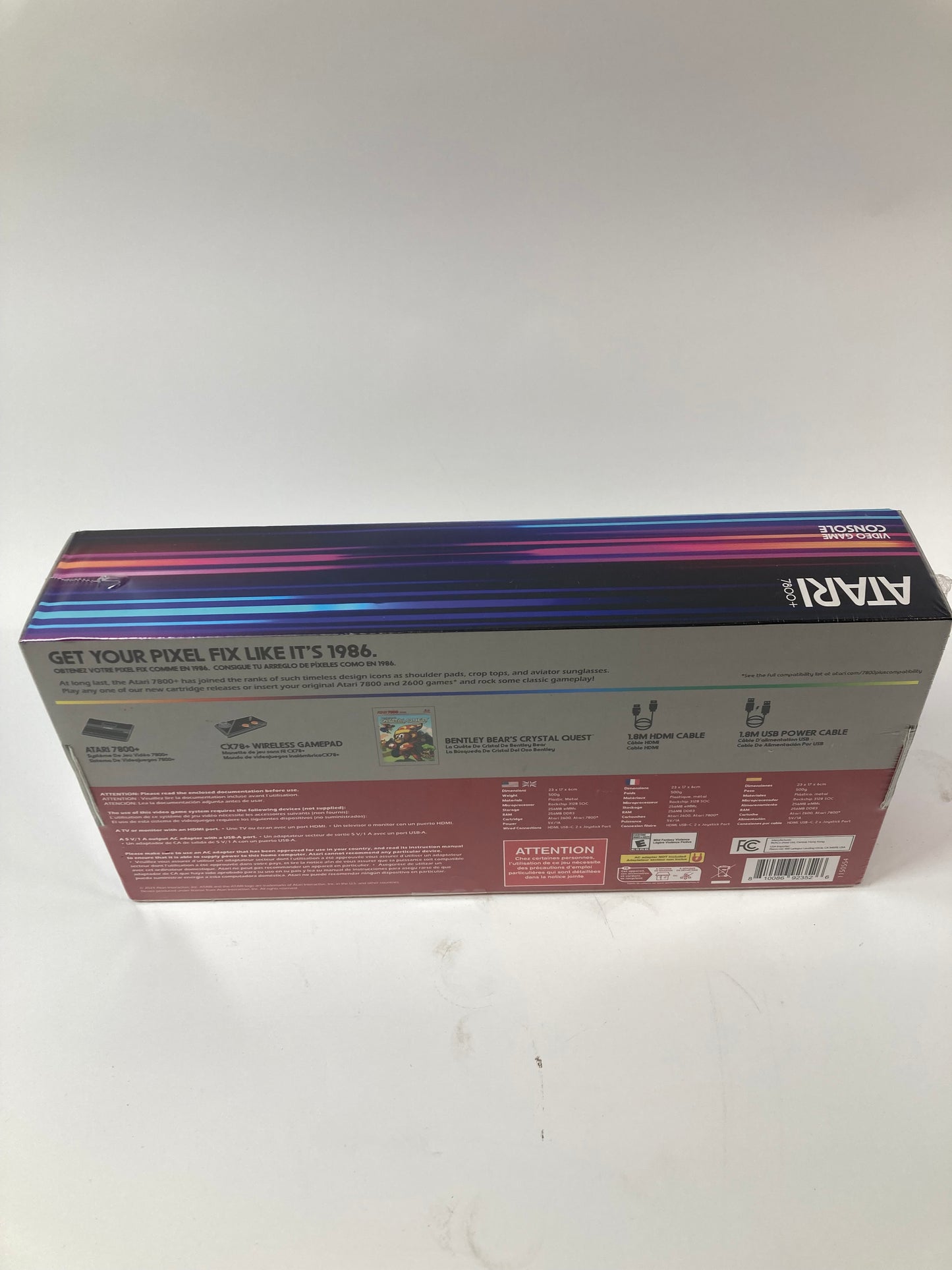 New Atari 7800+ Retro Video Game Console