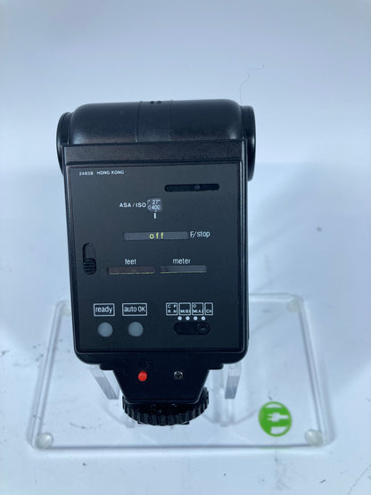 Minolta X-370N 35MM Film Camera 2 Lenses and Extras