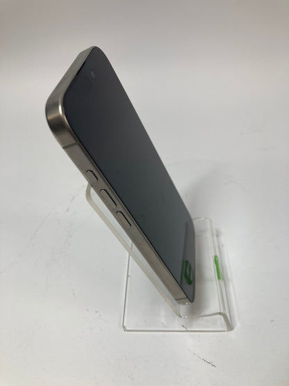 Unlocked Apple iPhone 15 Pro 128GB Natural Titanium MTQP3LL/A