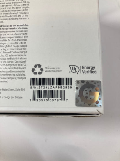 New Google Pixel Buds A-Series Wireless Bluetooth Earbuds Clearly White