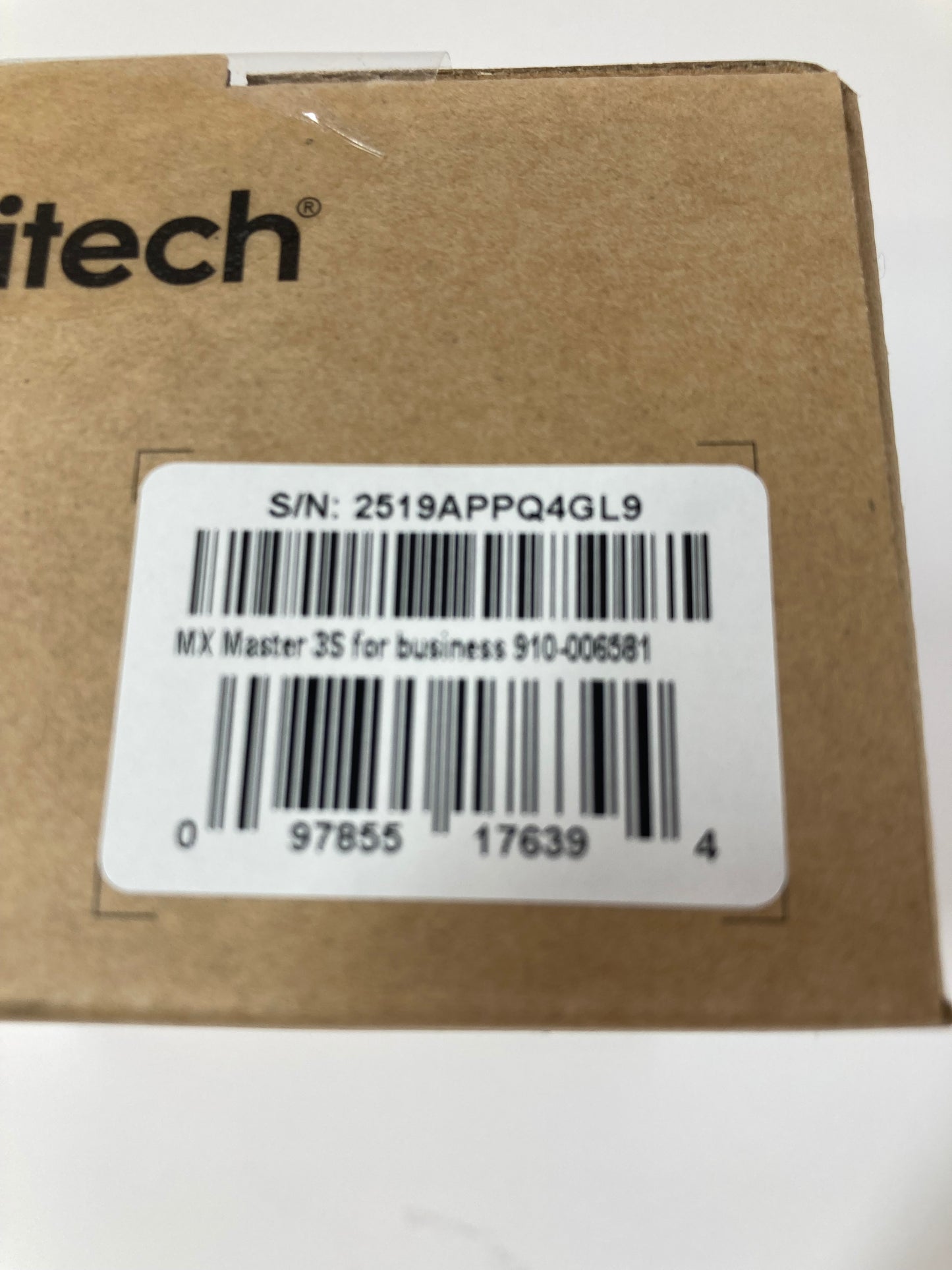 New Logitech MX Master 3S Business Performance Wireless Mouse MR0096 OEM Box