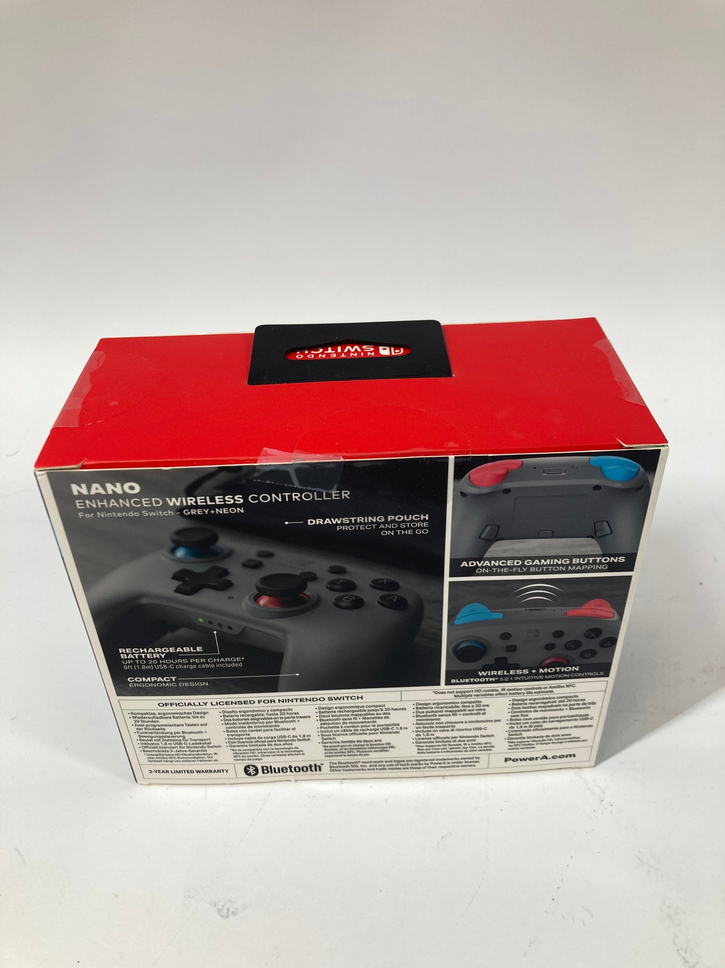 New PowerA NANO Enhanced Wireless Controller (Nintendo Switch) 1516711-02