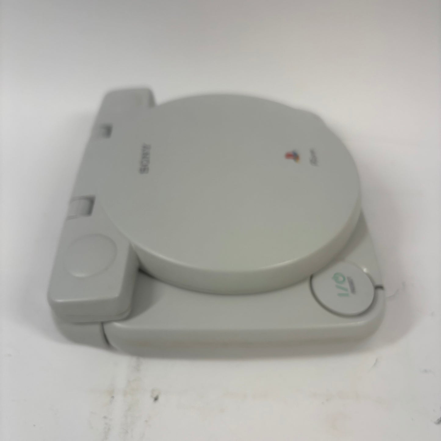 Sony PS One PS1 Mini White Console Gaming System SCPH-1001 With Screen