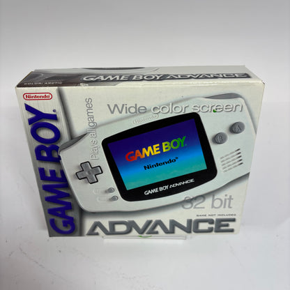 Nintendo Game Boy Advance Handheld Game Console AGB-001 Silver