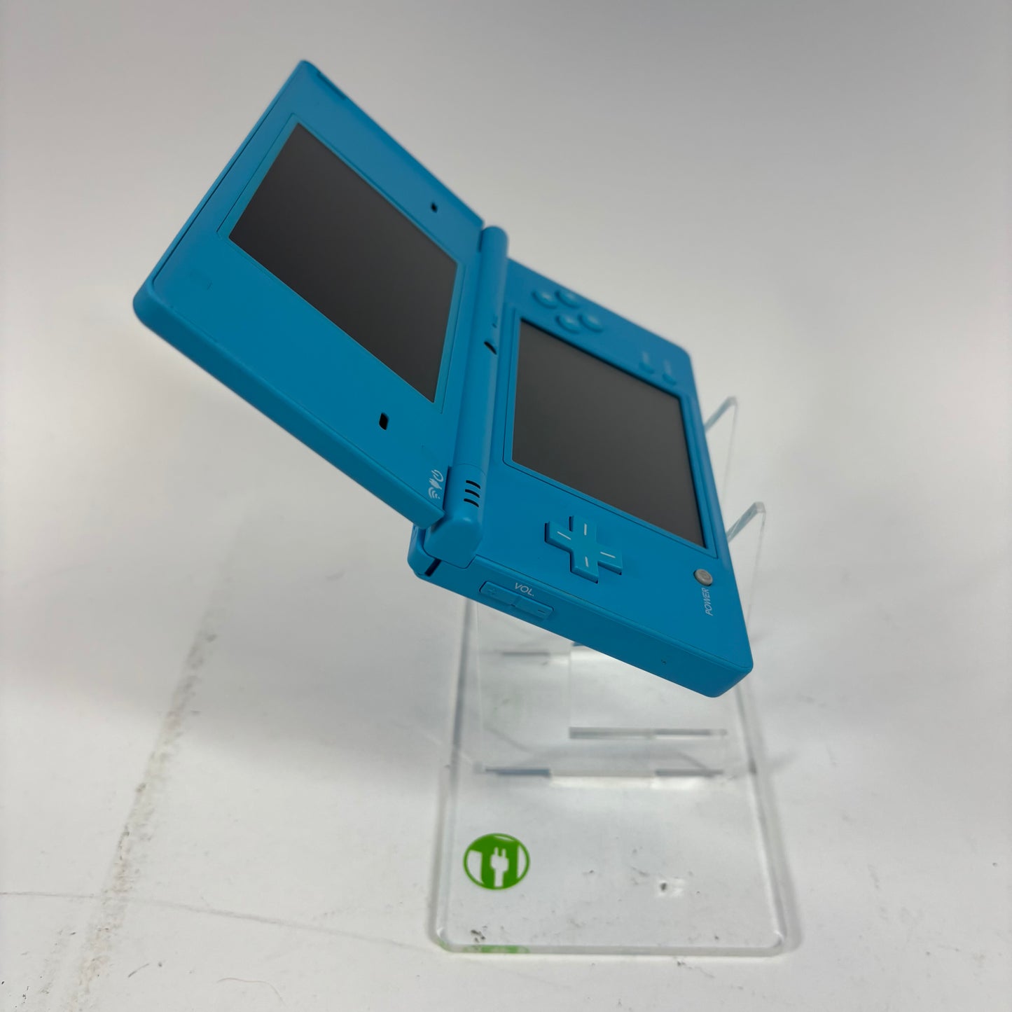 New Nintendo DSi DSi Handheld Game Console TWL-001 Aqua Blue Open Box