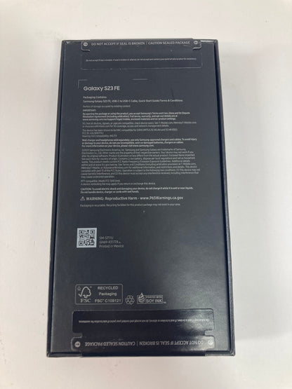New T-Mobile Samsung Galaxy S23 FE 8GB RAM 128GB SM-S711U1 Graphite