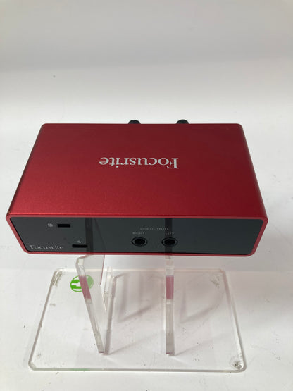 Focusrite Scarlett Solo Gen 3 USB Audio interface MOSC0024