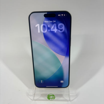 Factory Unlocked Apple iPhone 15 Pro Max 256GB Natural Titanium MU683LL/A