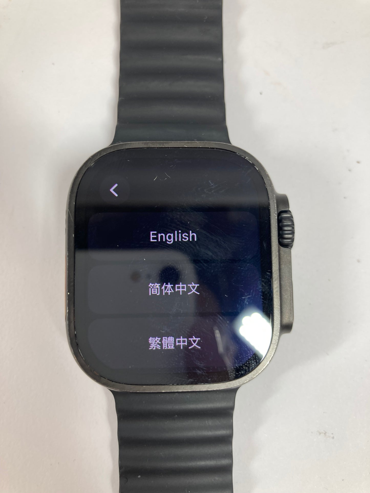 Unlocked Apple Watch Ultra 2 49MM Black Titanium Black Ocean Band  MX4P3LW/A