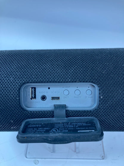 Sony SRS XB43 Bluetooth Speaker Black