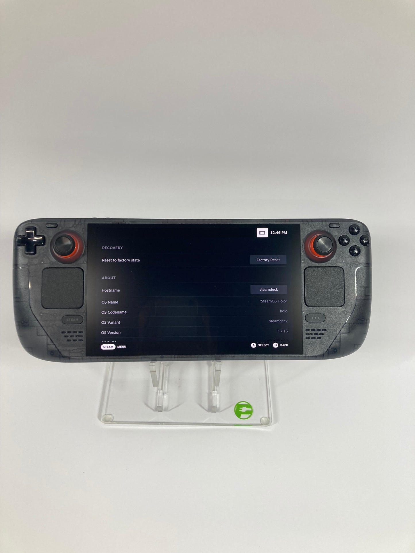 Valve Steam Deck OLED AMD Ryzen APU 16GB 1TB Translucent 1030 Special Edition