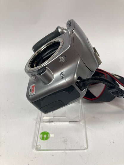 Canon EOS Rebel XSi 12.2MP Digital SLR DSLR Camera With 2 Canon 50mm Lenses