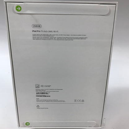 New WiFi Only Apple iPad Pro 11" 5th Gen 256GB SILVER A22836