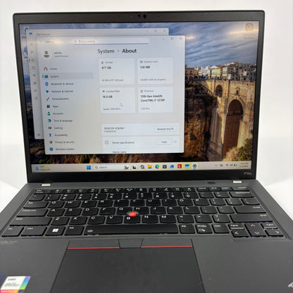 Lenovo ThinkPad P14S GEN 3 14" i7-1270P 2.2GHz 16GB RAM 512GB SSD