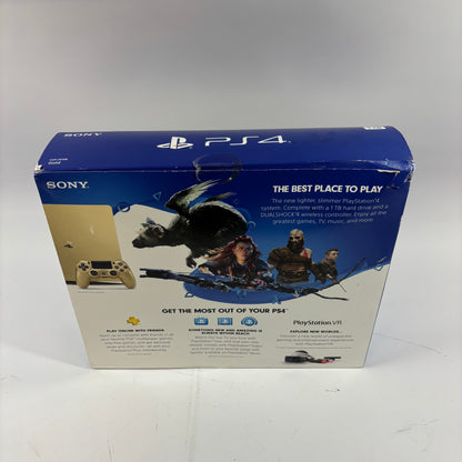 New Sony PlayStation 4 1TB LIMITED EDITION Gold Console Gaming System CUH-2015B