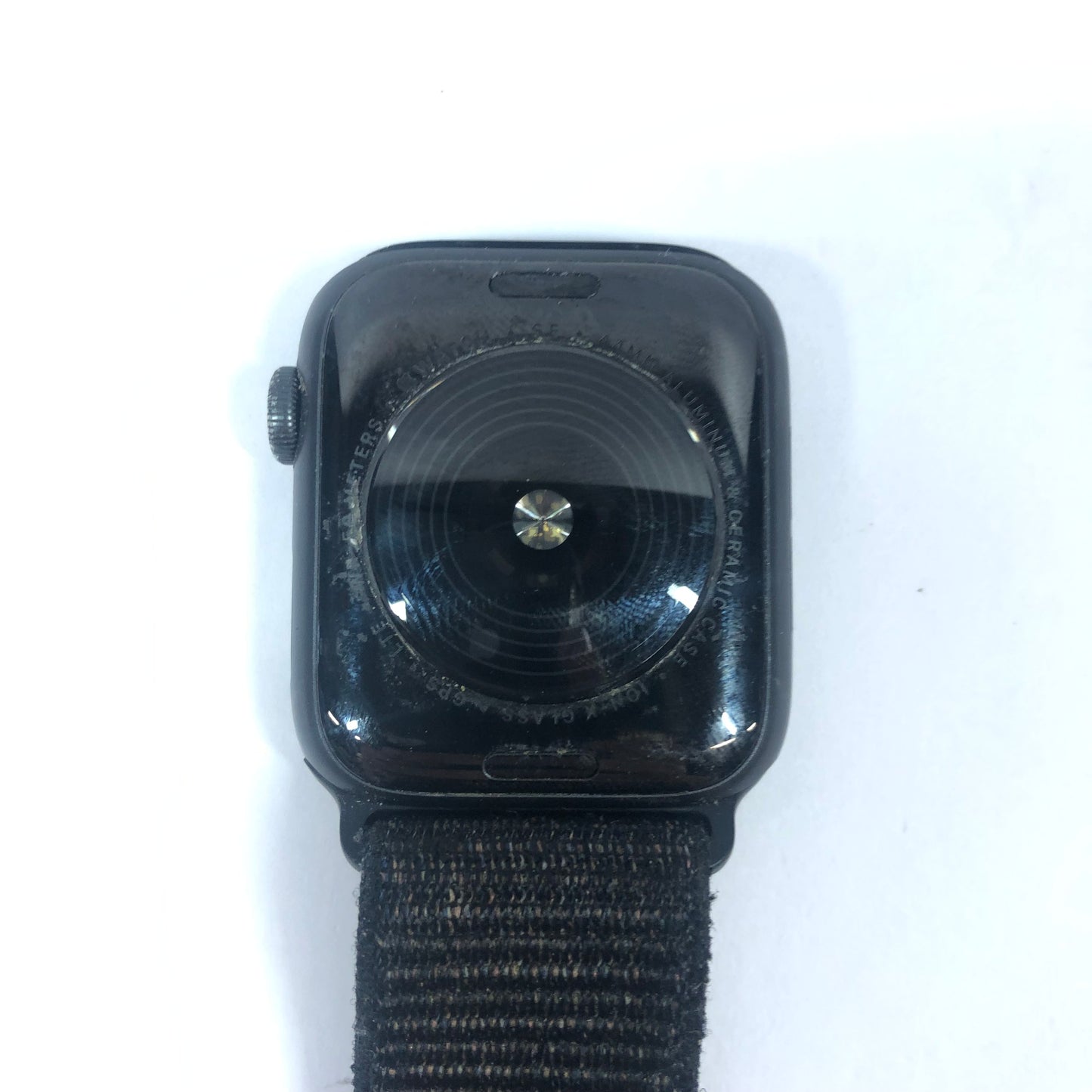 Unlocked Apple Watch SE 1st Gen 44MM Space Gray Aluminum Beige Braided Loop
