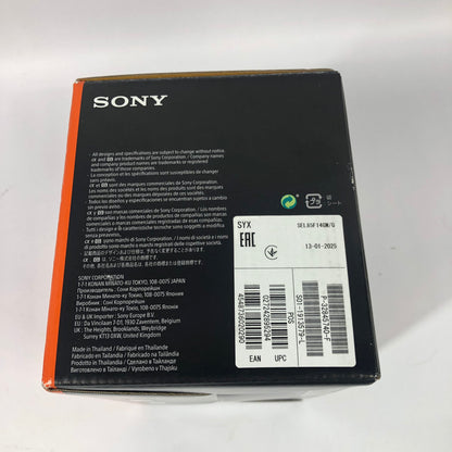 Sony Alpha G Master FE 85mm f/1.4 GM E-Mount 35mm Full Frame SEL85F14GM