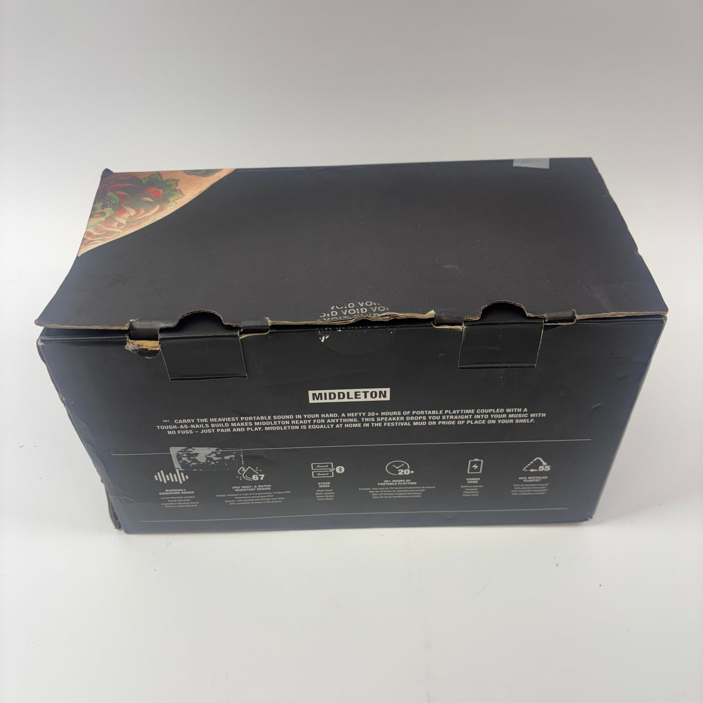 Marshall Middleton Amplifier Black 1006034