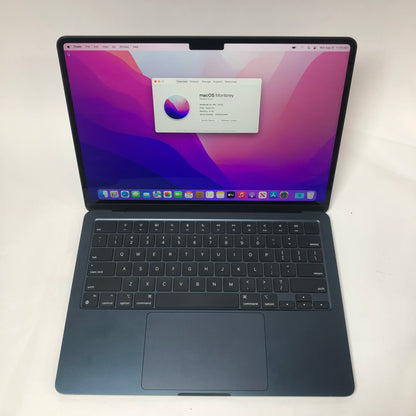 2022 Apple MacBook Air 13.6" M2 8C GPU 3.5GHz 8GB RAM 256GB SSD MLY33LL/A