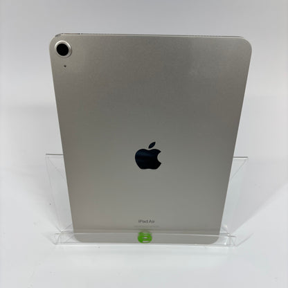 WiFi Only Apple iPad Air 5th Gen 64GB Silver MM9F3LL/A With Case