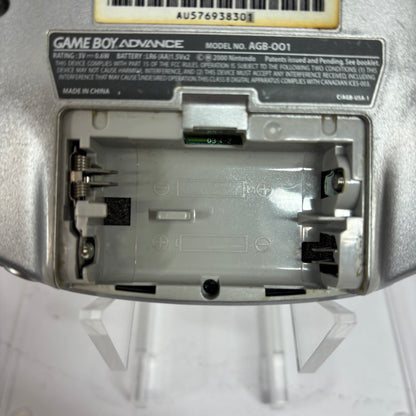 Nintendo Game Boy Advance Handheld Game Console AGB-001 Silver